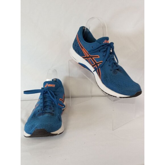 Asics Men's Feel Fast Blue White Orange Athletic Shoes Size 10 - Picture 2 of 11